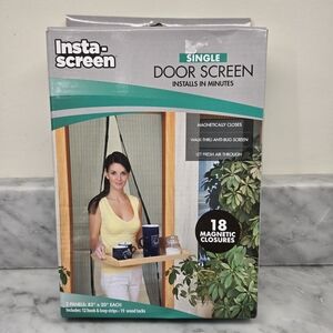 Single Door Screen - Black‎